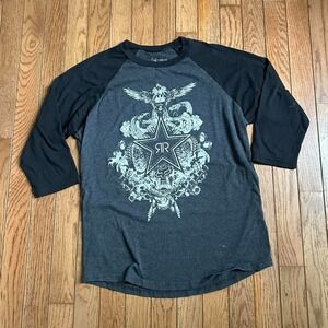 Y2K Rockstar Fox Racing‎ Graphic Shirt